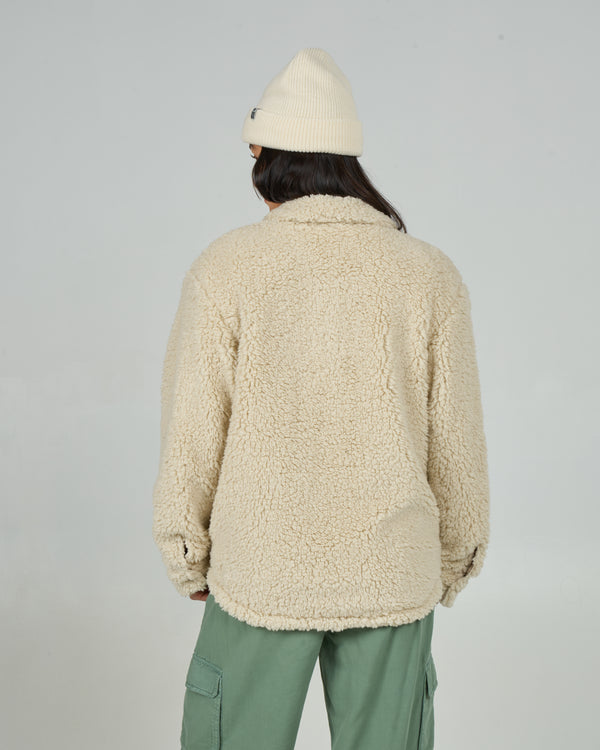 Salty Crew Calm Seas Shacket - Natural