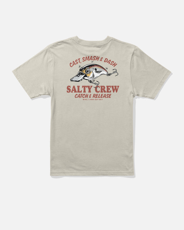 salty crew Cast Life Boys Tee - Bone