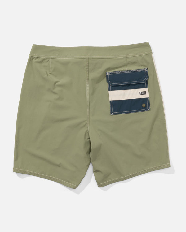 Salty Crew Channel Boardshort - Oil Green