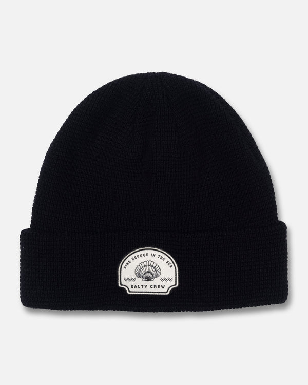 salty crew Coastal Beanie - Black