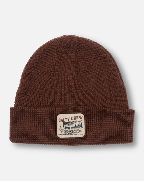 salty crew Coastal Beanie - Friar Brown