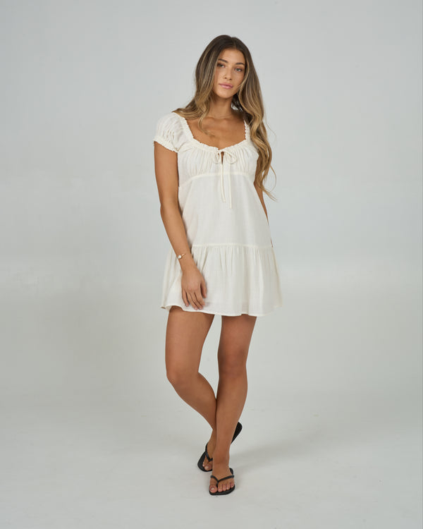 salty crew Coastal Dress - Off White
