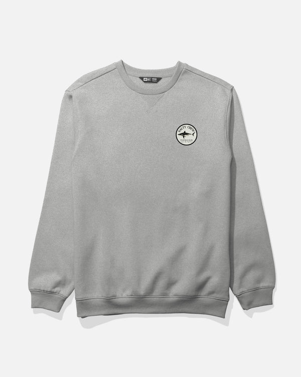 salty crew Crafted Crew Fleece - Athletic Heather