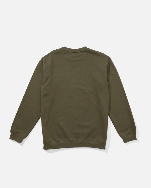 Salty Crew Crafted Crew Fleece - Olive