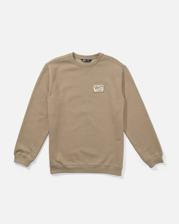 salty crew Crafted Crew Fleece - Stone