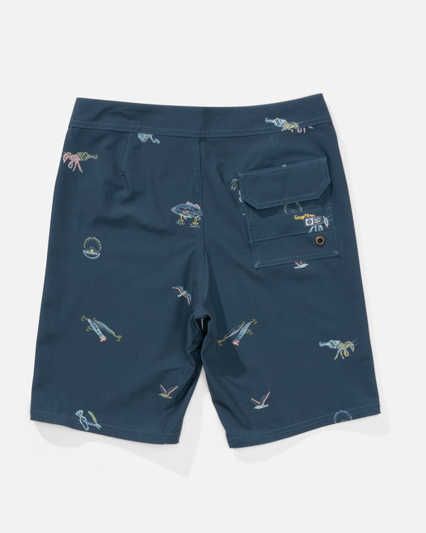 Salty Crew Crew Boys Boardshort - Navy