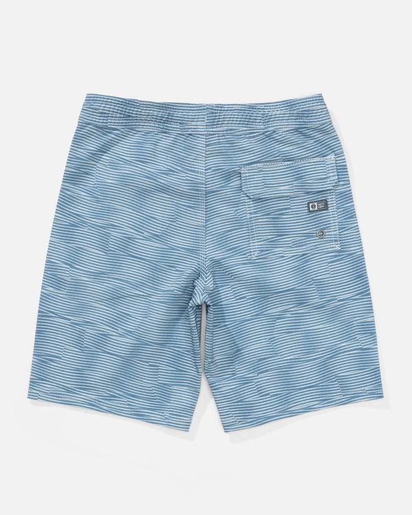 Salty Crew Crew Boys Volley Short - Channel Blue