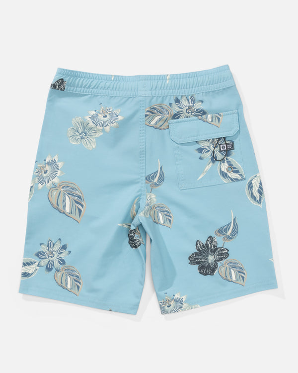 Salty Crew Crew Boys Volley Short - Skyline