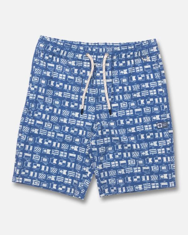 salty crew Crew Boys Volley Short - True Navy