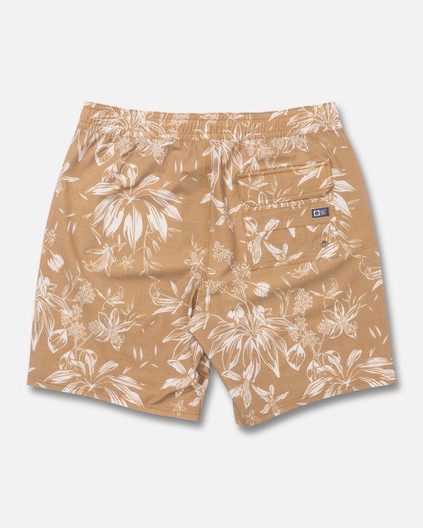 Salty Crew Crew Volley Short - Bronze Brown