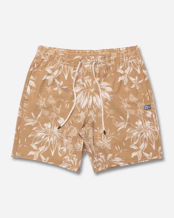 salty crew Crew Volley Short - Bronze Brown