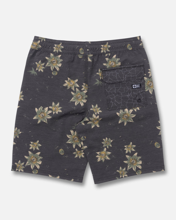 Salty Crew Crew Volley Short - Pirate Black