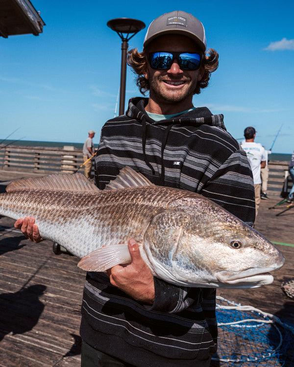 Salty Crew Crewser Fleece Hood - Black
