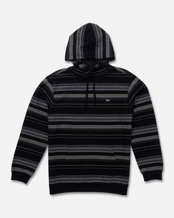 salty crew Crewser Fleece Hood - Black