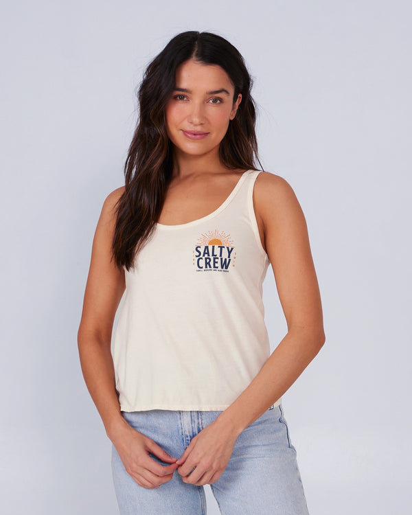 salty crew Cruisin Classic Tank - Bone