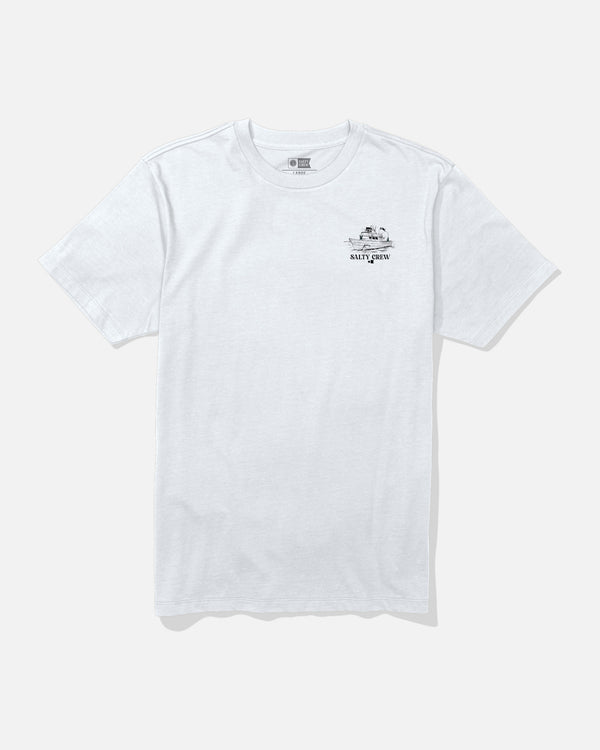 Salty Crew Day Charter Tee - White