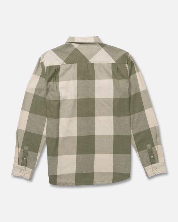 Salty Crew Daybreak Flannel - Birch Four Leaf Clover