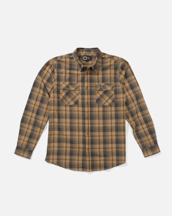 salty crew Daybreak Flannel - Khaki