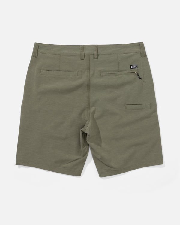 Salty Crew Drifter 19" Hybrid Short - Dusty Olive