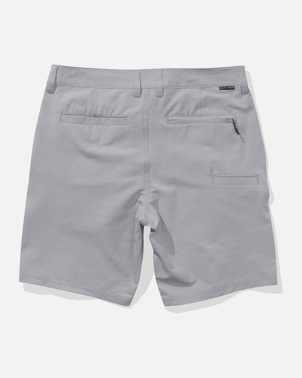 Salty Crew Drifter 19" Slub Hybrid Short - Light Grey