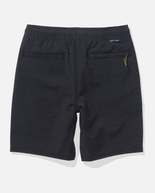 Salty Crew Drifter Boys Elastic Hybrid Short - Black