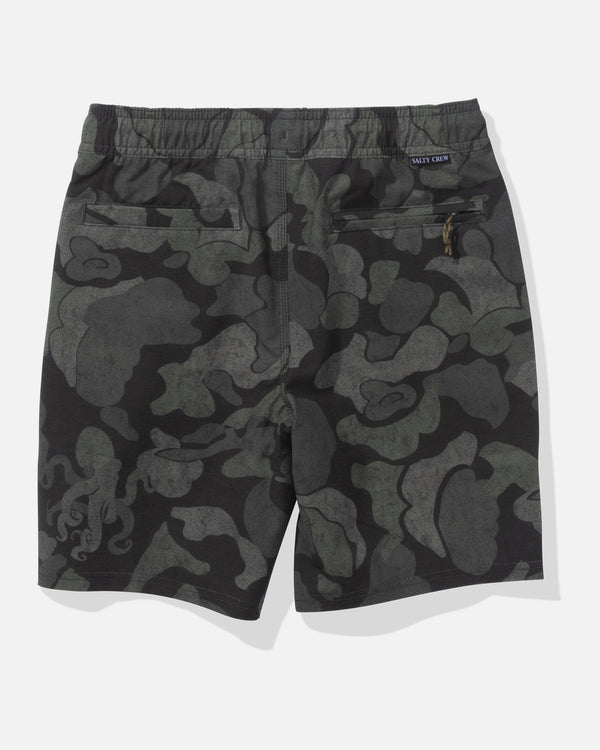 Salty Crew Drifter Boys Elastic Hybrid Short - Camo