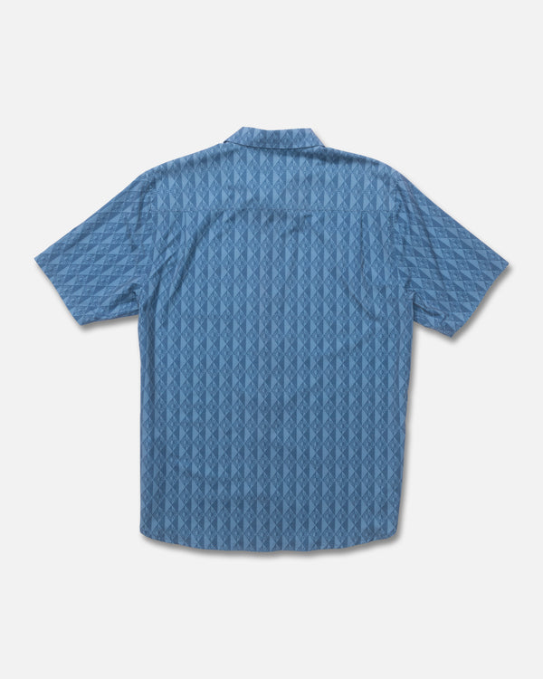 Salty Crew Drifter UV Button Up - Pilot Blue