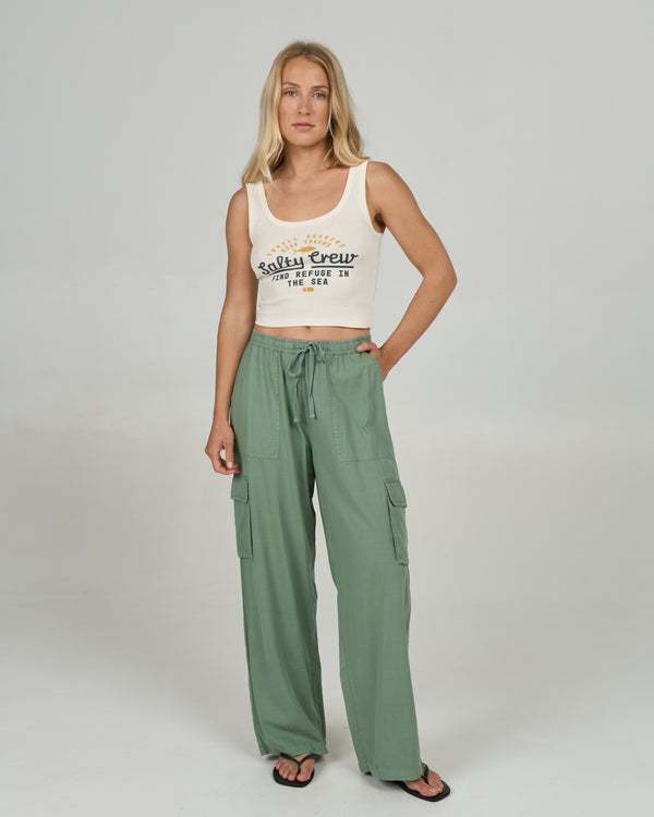 salty crew Driftwood Pant - Green Bay