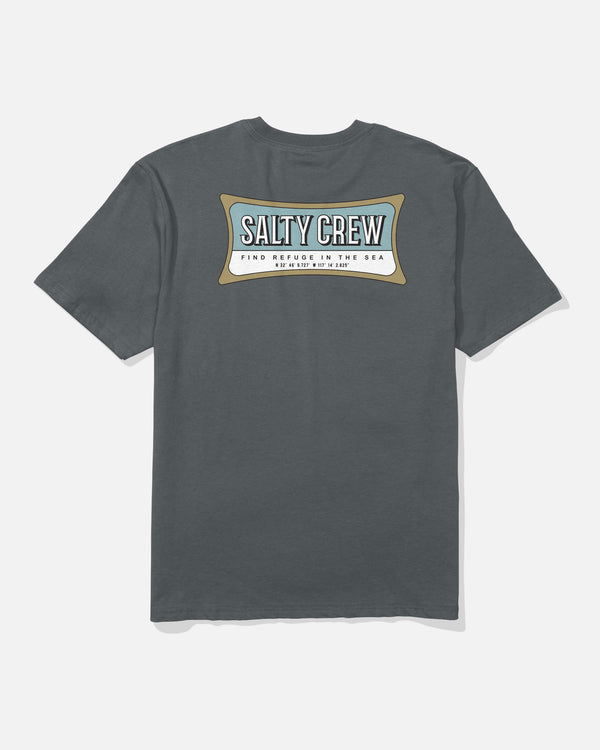 salty crew Essential Classic Tee - Charcoal