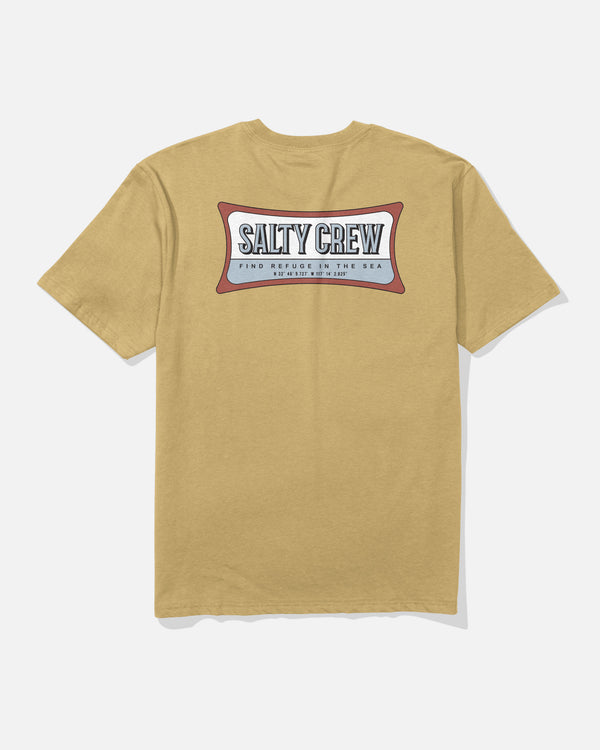 salty crew Essential Classic Tee - Mineral Yellow