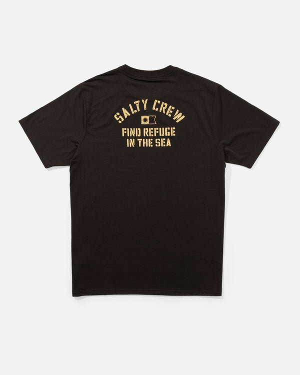 salty crew Even Keel UV Tee - Phantom