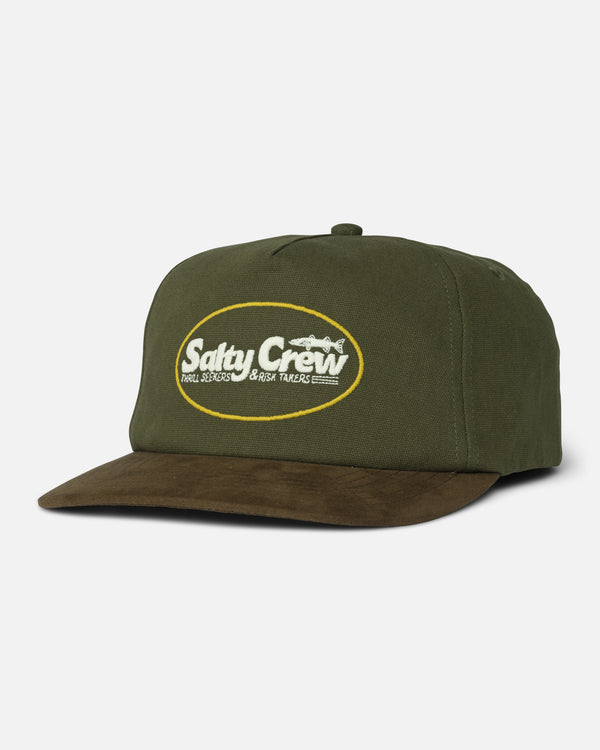 salty crew Fast Track Strapback - Four Leaf Clover
