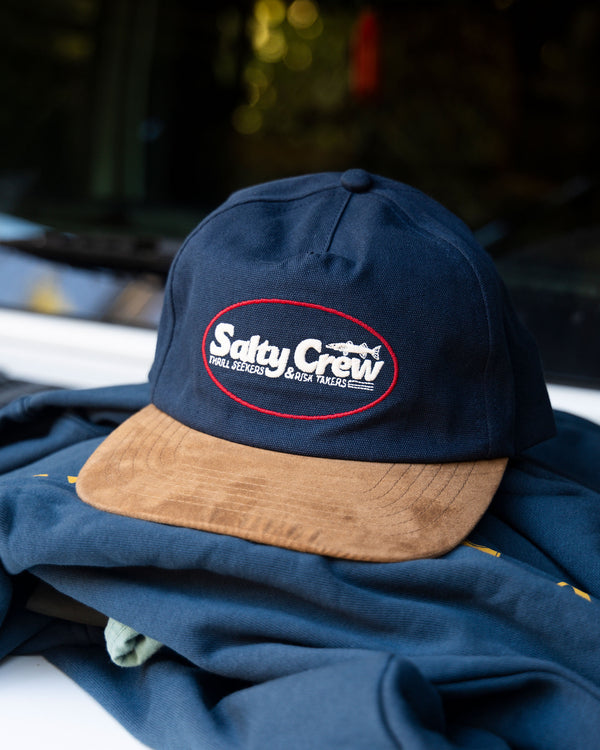 Salty Crew Fast Track Strapback - Navy