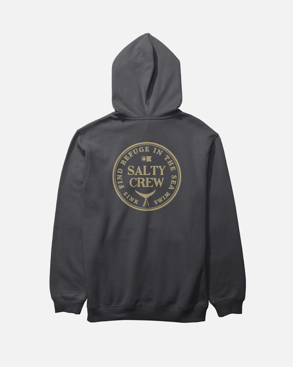 salty crew Fathom Fleece Hoodie - Black