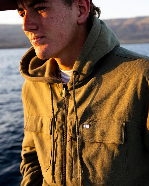 Salty Crew Fathom Jacket - Olive
