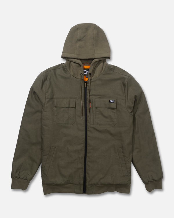 salty crew Fathom Jacket - Olive