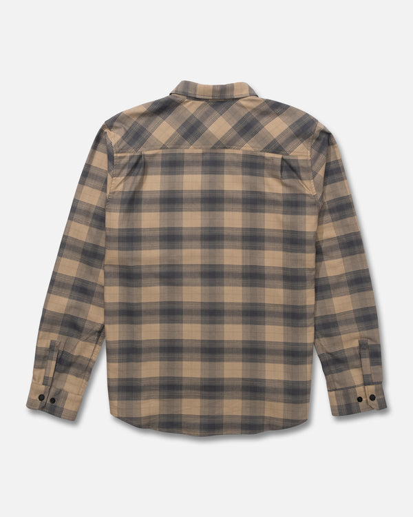 Salty Crew Fathom Tech Flannel - Khaki