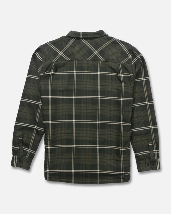 Salty Crew Fathom Tech Shacket - Green