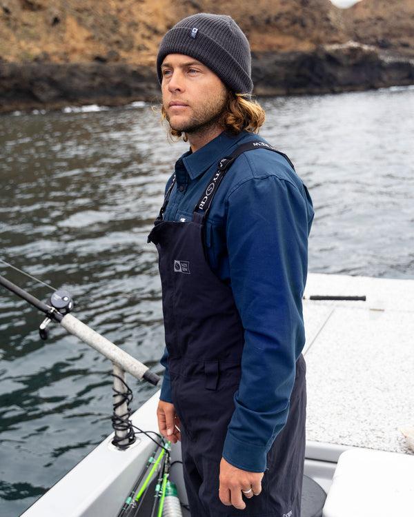 Salty Crew Fathom Tech Shacket - Midnight Navy