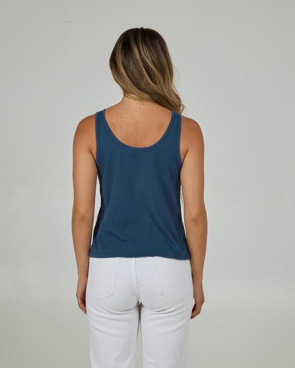 Salty Crew Fireworks Classic Tank - Indigo