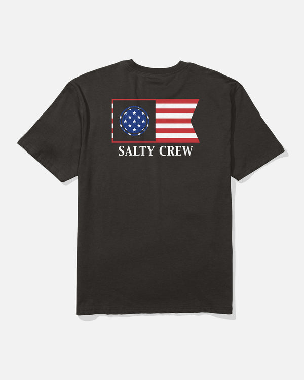 salty crew Flagship America Classic Tee - Black