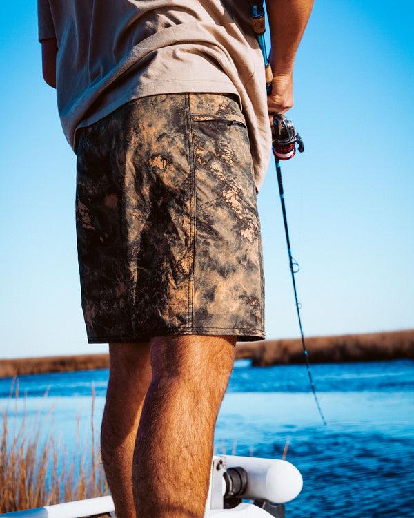 Salty Crew Flagship Boatshort - Deep Forest