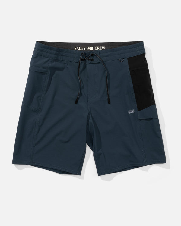 salty crew Flagship Boatshort - Navy