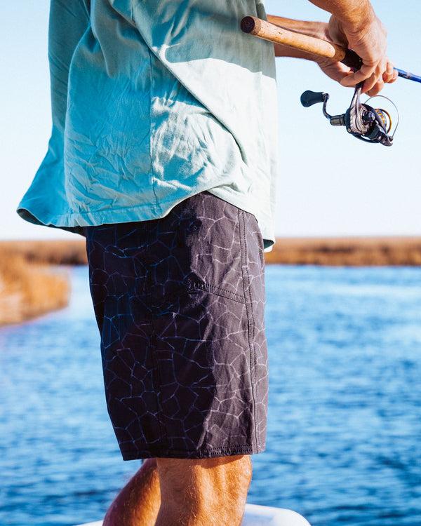 Salty Crew Flagship Boatshort - Pirate Black