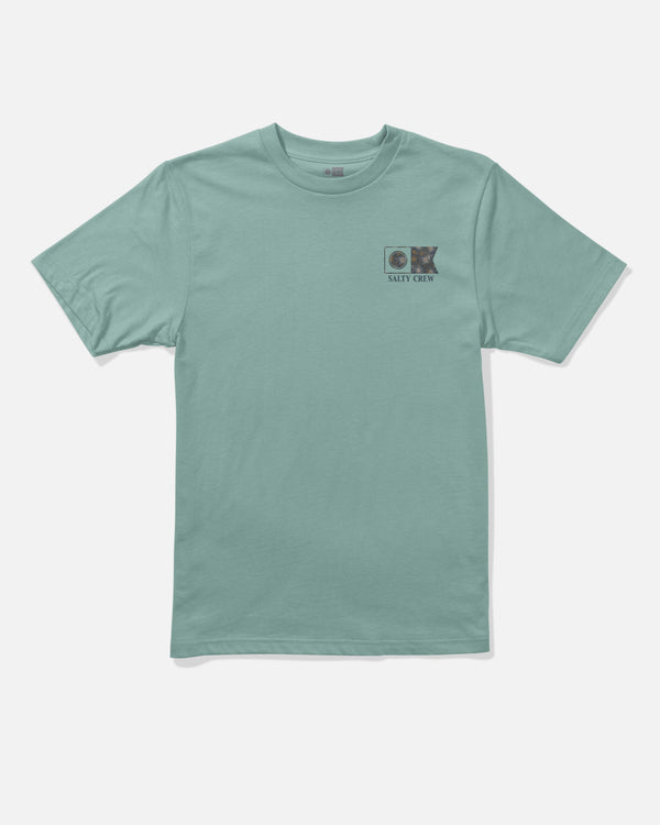 Salty Crew Flagship Fill Boys Tee - Mackerel