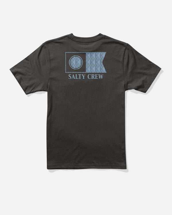salty crew Flagship Fill Tee - Black