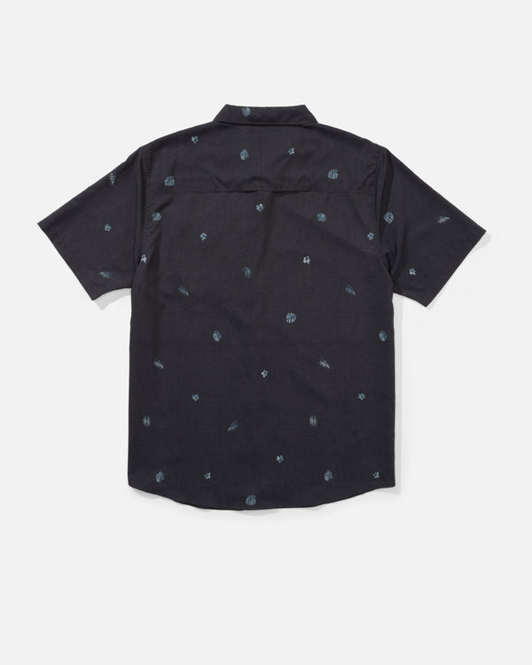 Salty Crew Flagship UV Button Up - Black