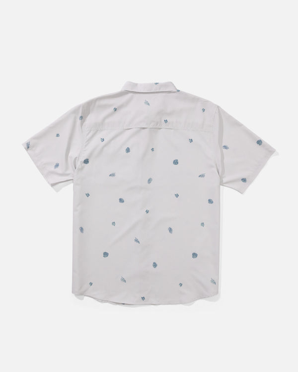 Salty Crew Flagship UV Button Up - Grey