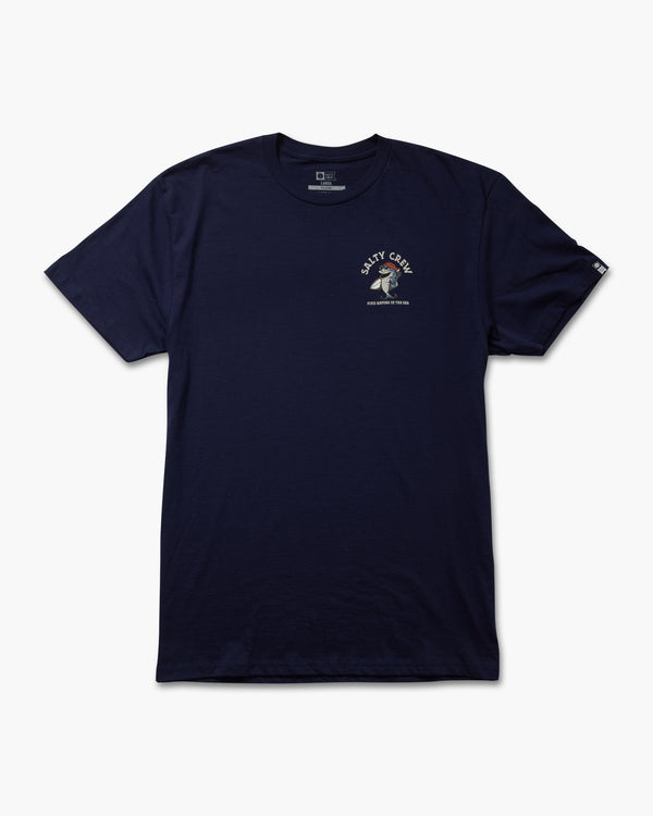 Salty Crew Free Surf Classic Tee - Navy