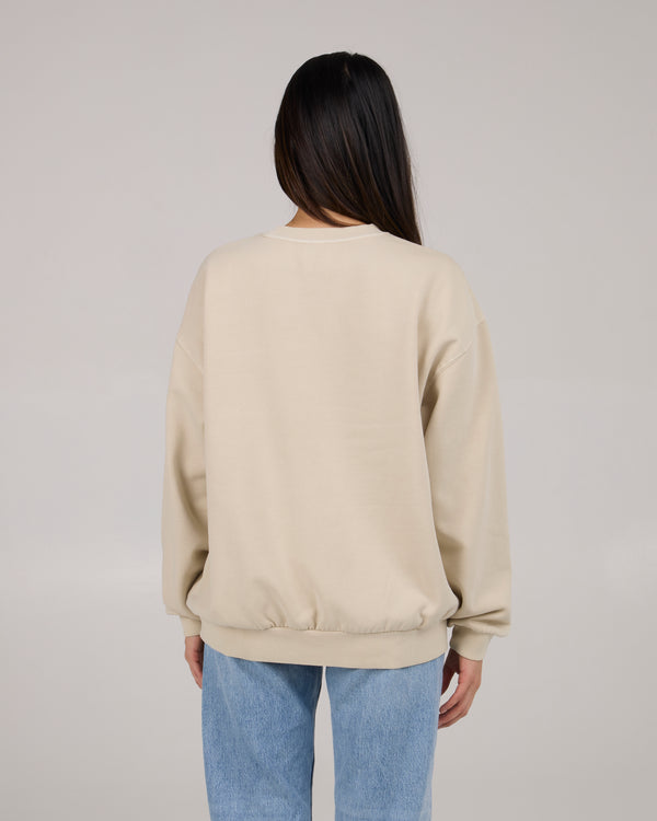 Salty Crew Fun In The Sun Crew Fleece - Off White